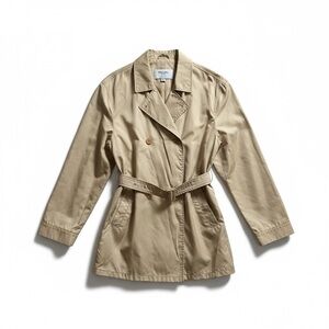 Prada tan trench coat